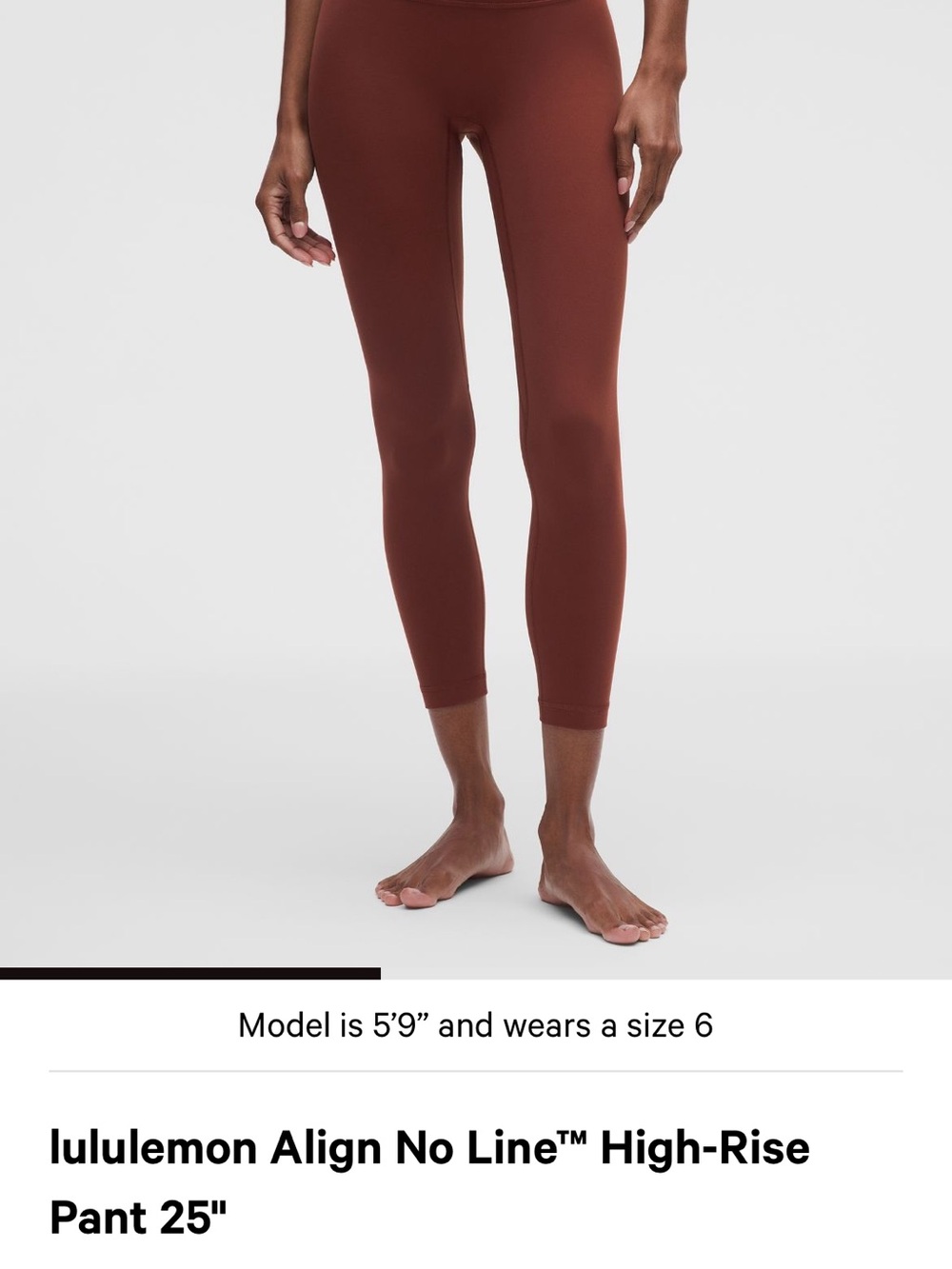 lululemon athletica Align No Line High-Rise Leggings